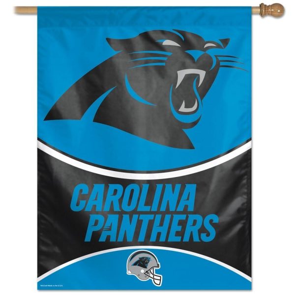 Carolina Panthers 27  X 37  Vertical Flag on Sale