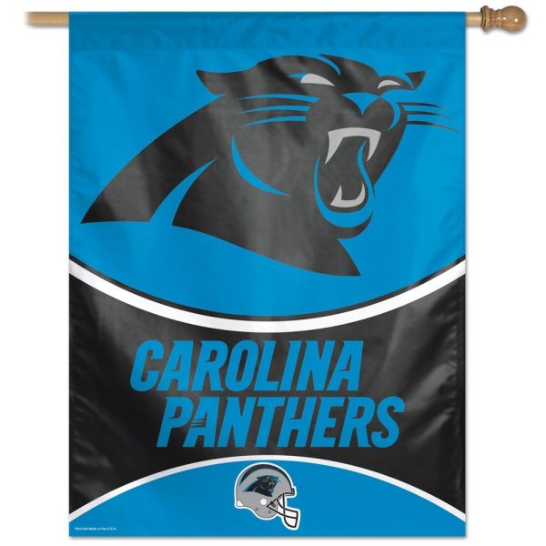 Carolina Panthers 27  X 37  Vertical Flag on Sale - Image 2