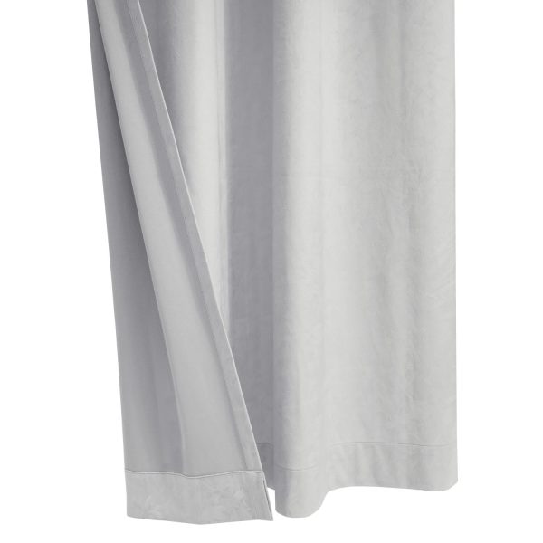 Habitat Bristol Room Darkening UV Protecion Grommet Curtain Panel for Windows White Online Sale - Image 4