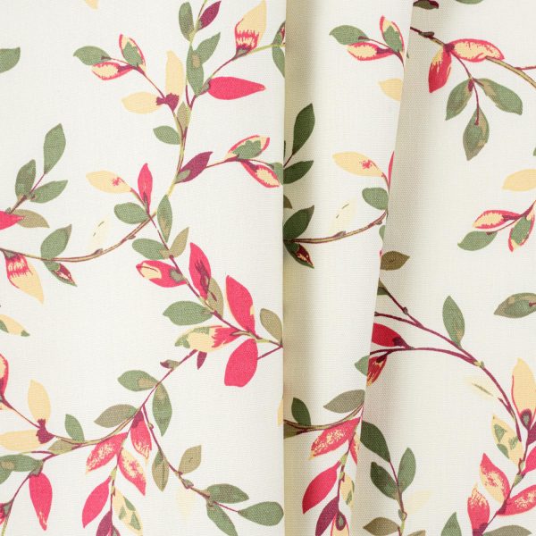 Ellis Vintage Stylish Medium Scale Printed Vine Pattern Poly Filled Non Skid Backing Chairpad Hot on Sale - Image 4