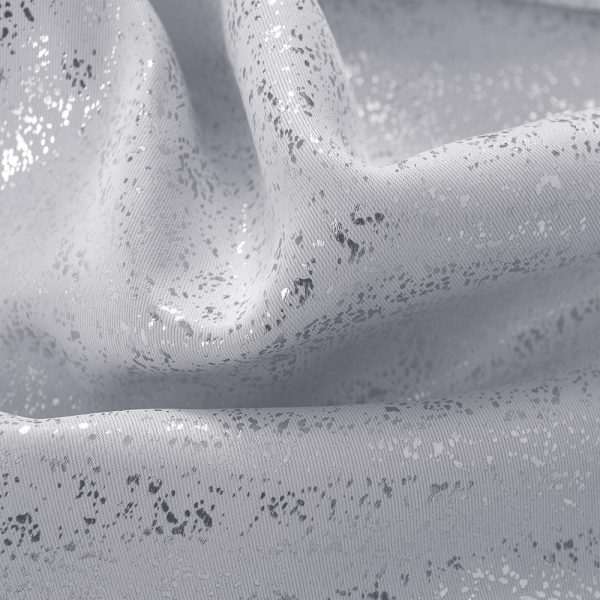 RT Designers Collection Aspen Premium Metallic Blackout Grommet Panel 54  x 90  Silver Online now