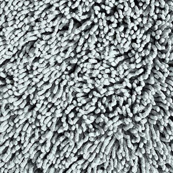 Knightsbridge Chenille Shaggy 220 GSF Non Skid Back Bath Rug 20 x 30 Sale - Image 4
