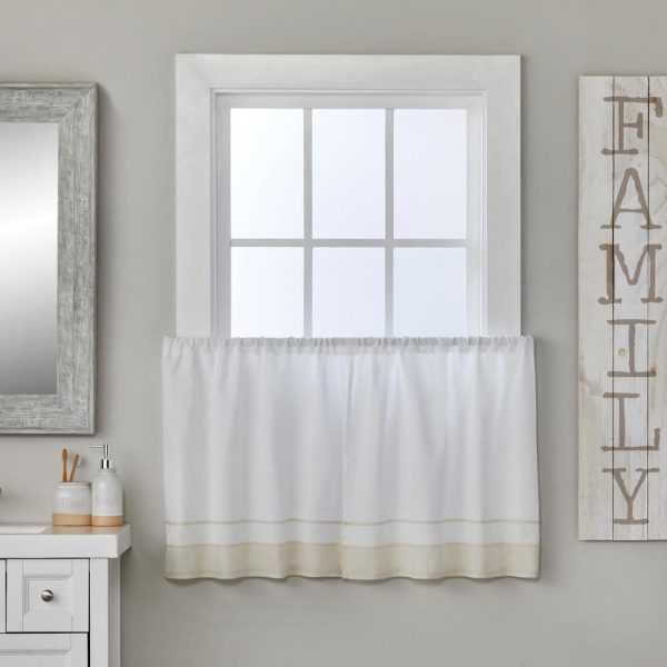 SKL Home By Saturday Knight Ltd Carrick Stripe Tier Pair - 2-Pack - Natural For Discount - Image 4