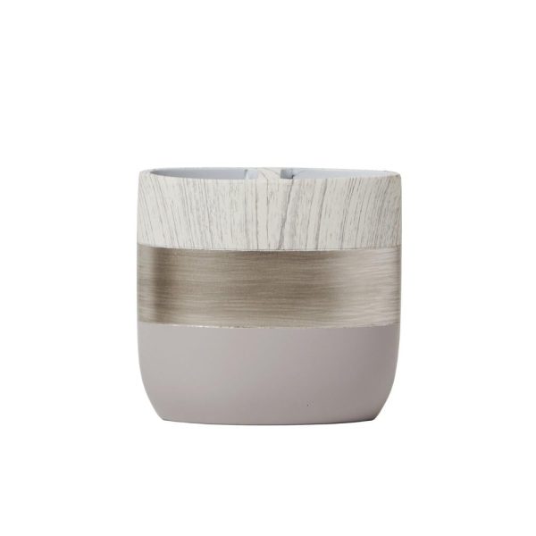 Saturday Knight Ltd Liselotte Brushed Silver Bath Toothbrush Holder - 4.04x2.31x4.24 , Natural Discount - Image 2