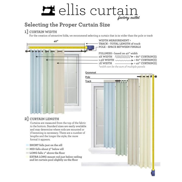Ellis Curtain Cotton Voile 1.5  Rod Packet Tailored Curtain Panel Pair for Windows Natural Online Hot Sale - Image 5