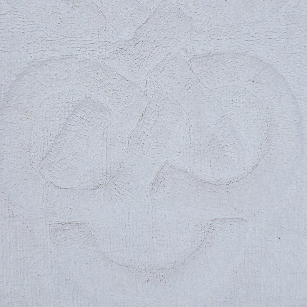 Knightsbridge Beautiful Circle Design Premium Quality Year Round Cotton With Non-Skid Back Bath Rug Sage Online Hot Sale - Image 4