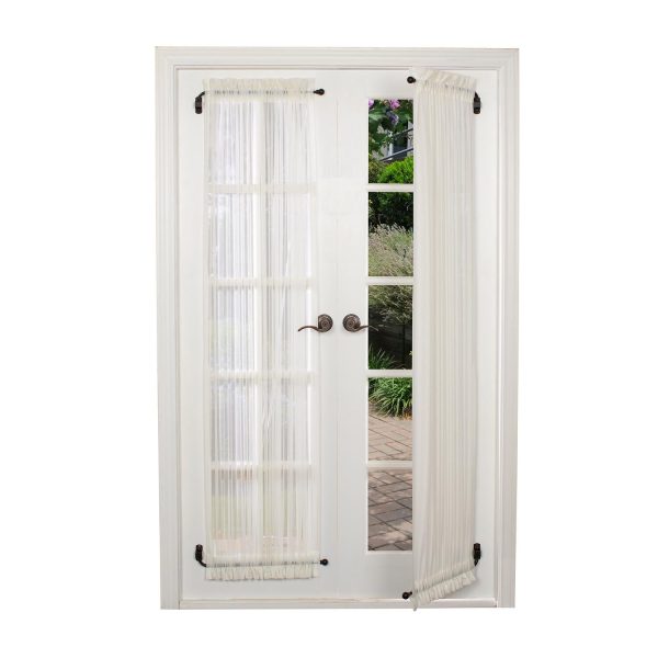 Versailles Arrow Steel Heavy Duty Curtain Swing Arm Pair Pewter Hot on Sale